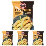 ITA-SAN Tempura Backmischung, Mischung zum Panieren von Fisch und Gemüse, für klassisch asiatische Tempura Gerichte, 1 x 200g (Packung mit 4)