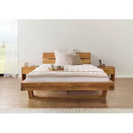 MASSIVMOEBEL24.DE BREGENZ 200 x 200 cm Braun