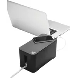 Bluelounge Cable Box Kabelbox Mini 24 x 12 x 13 cm 1-tlg. schwarz