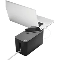 Bluelounge Cable Box Kabelbox Mini 24 x 12 x 13 cm 1-tlg. schwarz