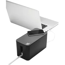 Bluelounge Cable Box Kabelbox Mini 24 x 12 x 13 cm 1-tlg. schwarz