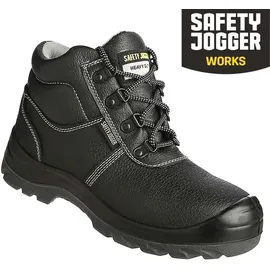 Safety Jogger Bestboy S3 SC SR LG rutschfest Schwarz, 48 EU