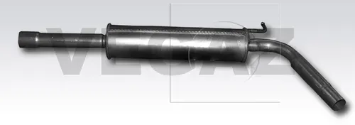 VEGAZ Vorschalldämpfer vs626 für VW