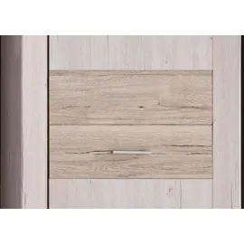Möbel Akut JAMBO Garderobenschrank 65 x 0 x 0 cm Weiß/Braun