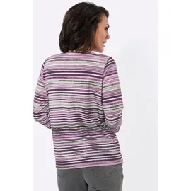 Casual Looks WITT WEIDEN Ringelshirt in orchidee-grau-geringelt | Gr.: 42