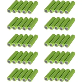 Green Cell GreenCell Akku, 3,7 V, 2900 mAh, Batterien - 50 x 18650, Li-Ion,