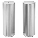 Georg Jensen Bernadotte Salz- und Pfefferstreuer, Pfeffermühle + Pepper Shakers, Stainless Steel