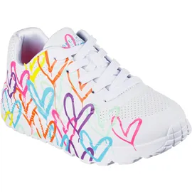 SKECHERS Uno Lite Spread The Love Kinder Weiß 32