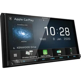 Kenwood DMX8020DABS Doppel-DIN Moniceiver mit DAB+, Wireless CarPlay, Android Auto, 6,9" Touchscreen
