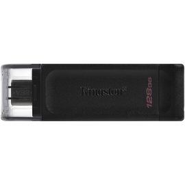 Kingston DataTraveler 70 128 GB schwarz USB-C 3.2