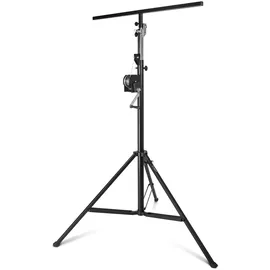 Adam Hall Stands SWU 400 T Wind up Kurbelstativ mit Traverse schwarz