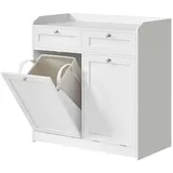 VASAGLE Midischrank ¦ weiß ¦ Maße (cm): B: 78,9 H: 80,2