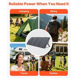 Vevor Faltbares Solarpanel monokristallin 200 W