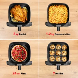 Tefal Easy Fry Mega EY855B Grau