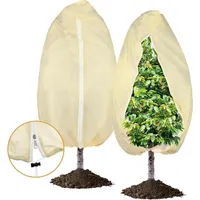 luxuskollektion Winterschutz Pflanzensack 80 x 100 cm beige