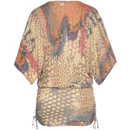 Buffalo Longshirt Damen orange-bedruckt Gr.32/34