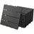 ECD Germany WPC Terrassenfliesen Anthrazit 30 x 30 cm 55 St.