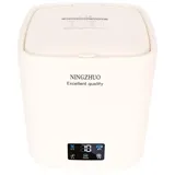 Tragbare Waschmaschine, 7 L Mini-Waschmaschine und Trockner mit Großem Fassungsvermögen, Automatische Kleine Waschmaschine mit Touchscreen für Wohnung, Wohnheim, Wohnmobil (Beige)