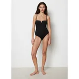 Marc O'Polo Badeanzug Essentials Swim Schwarz M