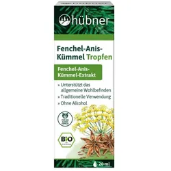 Hübner Fenchel-Anis-Kümmel Tropfen bio