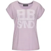 ELBSAND T-Shirt Damen flieder meliert Gr.XL (42)