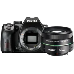 Pentax KF Schwarz + 50mm F/1.8 SMC DA | ✔️ Kamera Express Premium