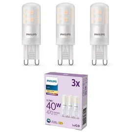 Philips LED-Lampe 470lm 3,7W G9 warmweiß 3 St.