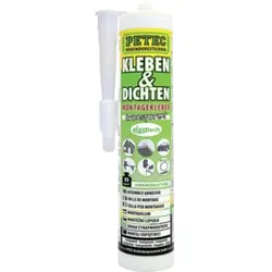 PETEC Kleben + Dichten Ecoline 290 ml, transparent