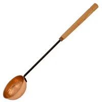 Ich-zapfe Kelle, Schöpfkelle - Kupfer mit gehämmerter Oberfläche