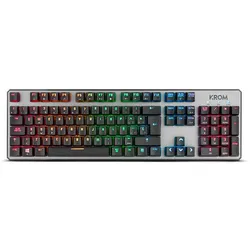 Spanisch Gaming-Tastatur Krom Kernel Usb Backlit Schwarz Mechanische Hintergrundbeleuchtung