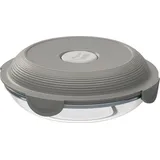 Maped PICNIK Mikrowellen-Teller Concept aus Glas, grau