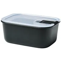 Mepal Frischhaltedose EasyClip 7,0 cm hoch schwarz 0,7 l,