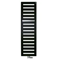 Zehnder Design-Heizkörper „Metropolitan Bar“ für Warmwasser-Zentralheizung mit 50 mm-Mittelanschluss 90 × 70 cm in Beach Gold