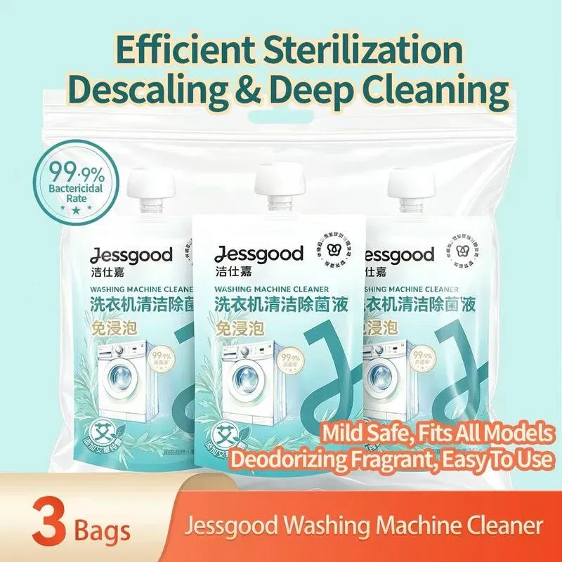 Jessgood Waschmaschinenreiniger (Beutelverpackung) 250 g (3 Beutel)