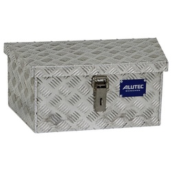 ALUTEC MÜNCHEN Deichselbox, silberfarben, Aluminium
