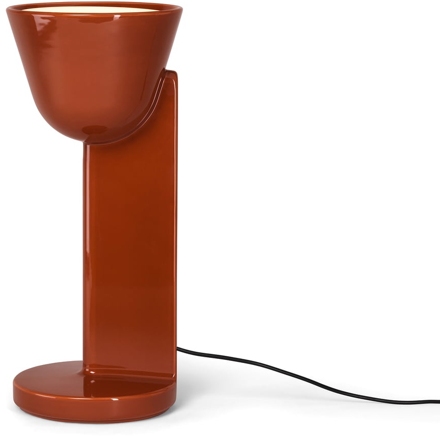 Flos - Céramique Up Tischleuchte, rust red