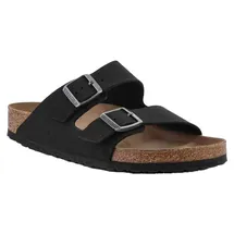 Birkenstock Arizona Vegan Birko-Flor Nubuk schwarz 45