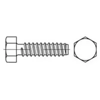 Industrial Quality Supplies Blechschraube ISO 1479 4,8 x 25 500 Stück