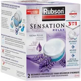 Rubson Sensation 2er Set Duftnachfüllungen Lavendel Blau-weiß