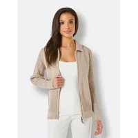 CREATION L Strickjacke in sesam | Gr.: 40