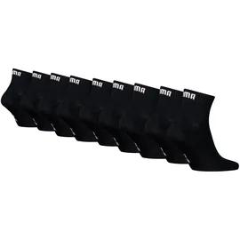 Puma Kurzsocken 9er Pack Schwarz 39-42