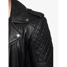 trueprodigy Lederjacke Schwarz XXL