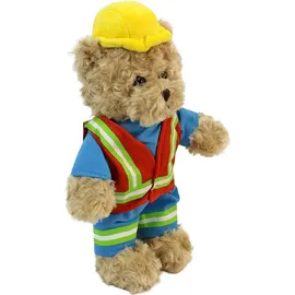 Euro Souvenirs Bauarbeiter Teddy "Bernd" - ca. 34 cm