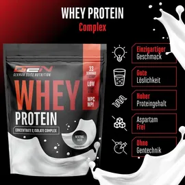German Elite Nutrition Whey Protein Neutral Pulver 1000 g