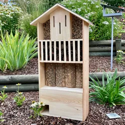 Insektenhotel XXL mit Schieferdach