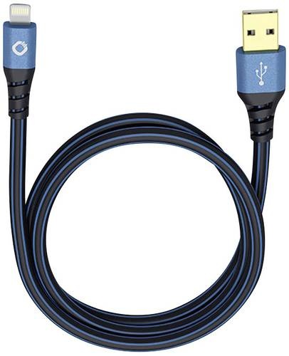 Oehlbach Apple iPad/iPhone/iPod Anschlusskabel [1x USB 2.0 Stecker A - 1x Apple Lightning-Stecker] 0