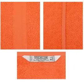 Betz Gästetuchset 30 x 50 cm orange 20-tlg.