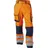 DASSY Warnschutzhose mit Kniepolstertaschen, NEONORANGE/DUNKELBLAU, Gr. 54
