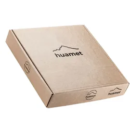 Huamet Wanduhr, Nuss, rund - huamet Modell: CH10-B-1806