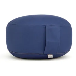 Meditationskissen RONDO ECO | Füllung: Kapok dunkelblau blau No Size